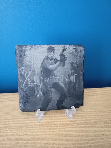 Resident evil slate coaster - evil,