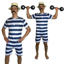 20s Bathing Suit Costume Mens