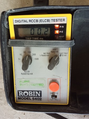 Robin rccb digital tester - robin,