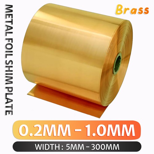 Thin brass sheet - thin, metal