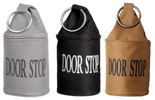 Fabric doorstop metal - doorstop,