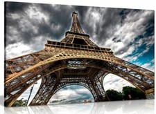 Eiffel Tower Paris Canvas Wall