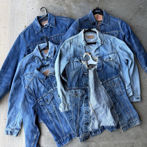 Vtg levi big jacket - levi, e