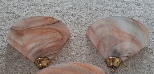 Vintage wall lights glass - vintage,