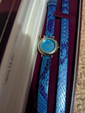 le chat blue topaz watch