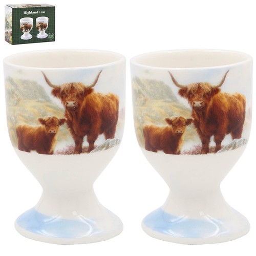 Ceramic egg cups highland - cups,