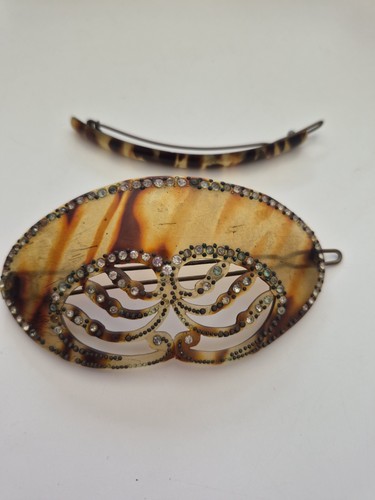 Vintage hair slides - vintage, edwardian