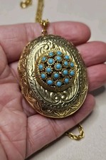 Vintage Locket Large 1970s