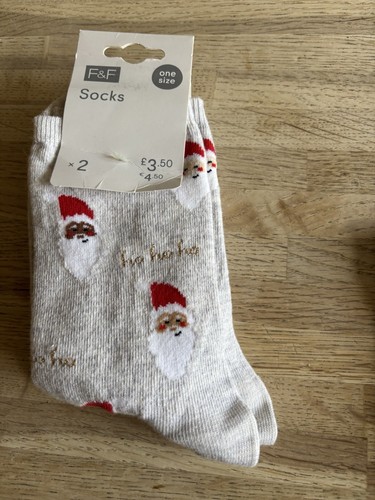 Christmas socks one size - christmas,