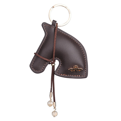 Polo rubia keychain wood - polo,