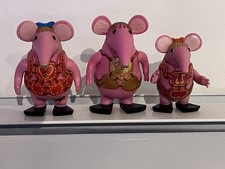 3 Clangers Rare Collectible
