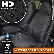 Front Car Seat Covers Black