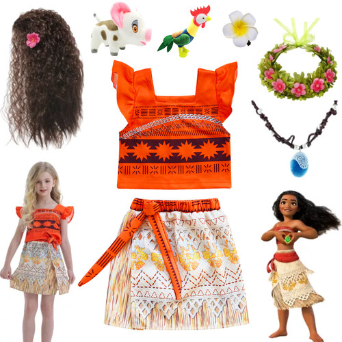 Kids girls moana - moana, princess