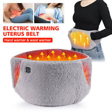 Electric Heating Waist Belt Wrap Lower Back Heated Belts Lumbar Therapy Heat Pad
