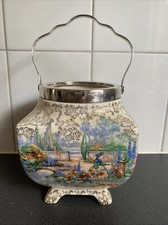 Vintage Tea Caddy Ceramic