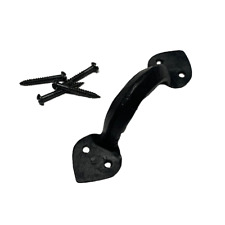 Beeswax 4" Forged Gothic D Handle - Door / Cupboard / Drawer Pull