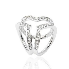 Women Scarf Silk Clip Lady Scarf Ring Buckle Pin Holder Brooch Jewellery Gift UK