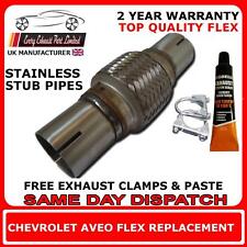 Chevrolet Aveo 1.2 2008  Exhaust Replacement Repair Flex Flexi For Front Pipe