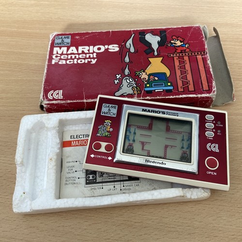 Nintendo game watch mario - nintendo,