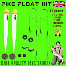 Pike Fishing Deadbait Float Kit - Pike RIG, Float - ALL YOU NEED!   XXL KIT!