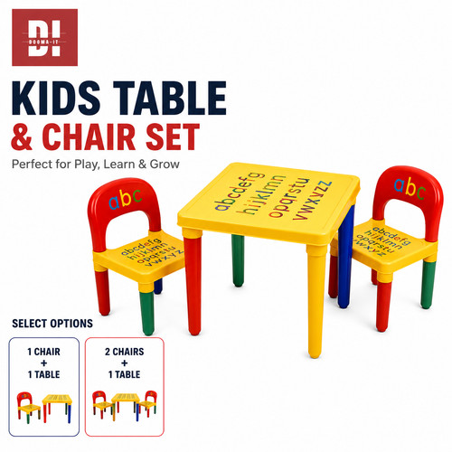 Kids table and chair set - kids, abc