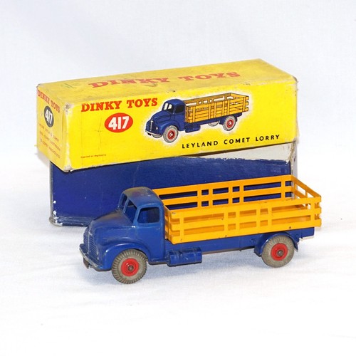 Dinky 417 leyland comet - leyland,