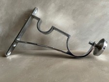 Brass Curtain Pole DOUBLE BRACKETS for 40mm/63mm poles - slight seconds