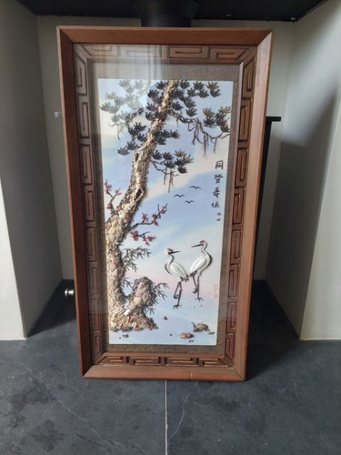 Vintage shadow box framed - vintage,
