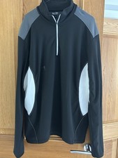Black White/Grey Long Sleeve Golf Jacket /Top By Galvin Green - Size UK  Large