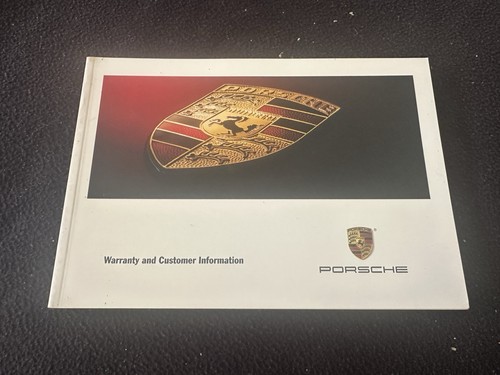 2002 porsche warranty - porsche, &