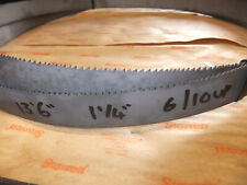 13'6" (4114mm) x 1 1/4" M42 Bi-Metal 6/10VP (TPI)  metal cutting bandsaw blade