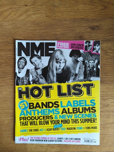 Nme hot list - hot, grimes,