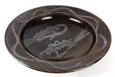 MARK HEWITT for WENFORD BRIDGE - LARGE FISH DESIGN STUDIO ART POTTERY BOWL