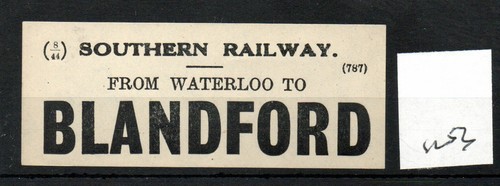 Southern railway luggage - southern, railway.