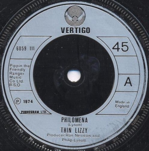 Thin lizzy philomena 7 - lizzy,