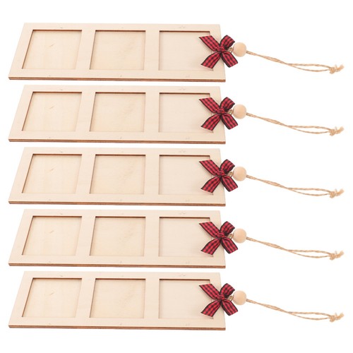 Set wooden christmas - of,