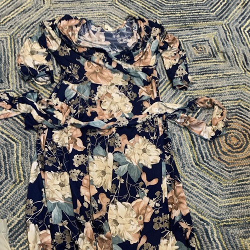 Pinkblush navy blue floral - pinkblush,