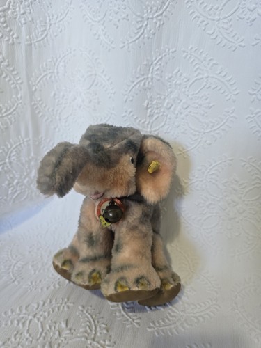 Vtg steiff elephant plush cosy - elephant,