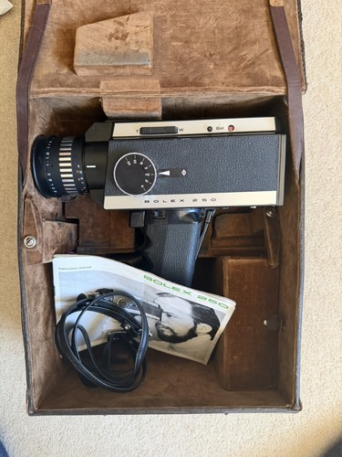 Bolex 250 super camera with - super,