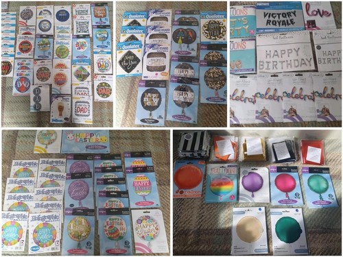 Huge job lot foil balloons - huge,