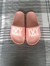 Pink Ivy Park Sliders Size 3