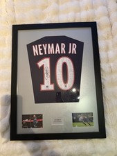 Neymar JR PSG Signed Shirt