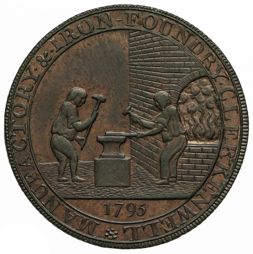 Middlesex skidmore halfpenny - middlesex, skidmore's