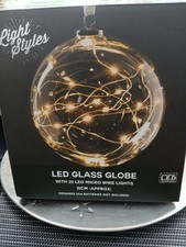 LED Ornamental Globe Light