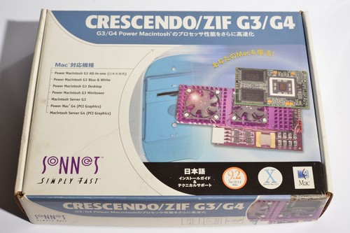 Sonnet crescendo zif - g4, 800mhz