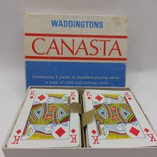 Vintage "Canasta" card game by