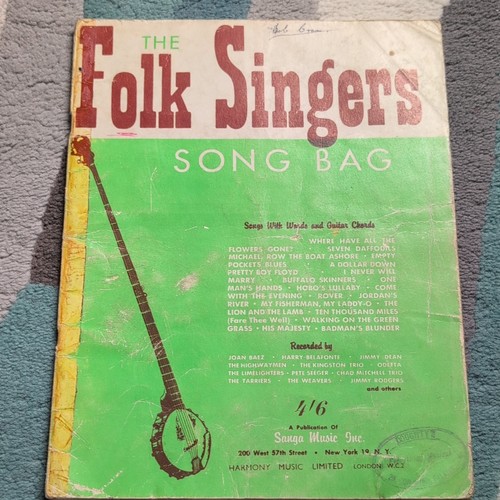 The folk singers song - the,