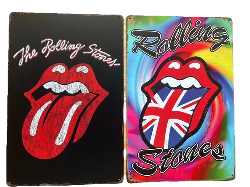 Retro metal signs a4 30cm - metal,