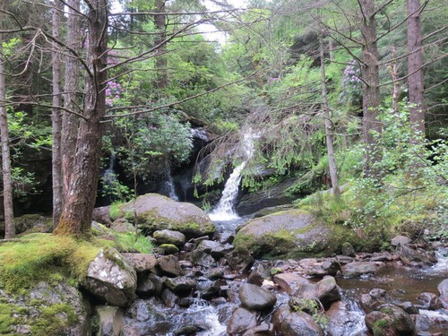 Photo waterfall allt - photo, a1