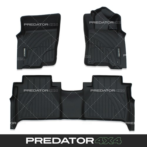 Front rear floor mats - front,